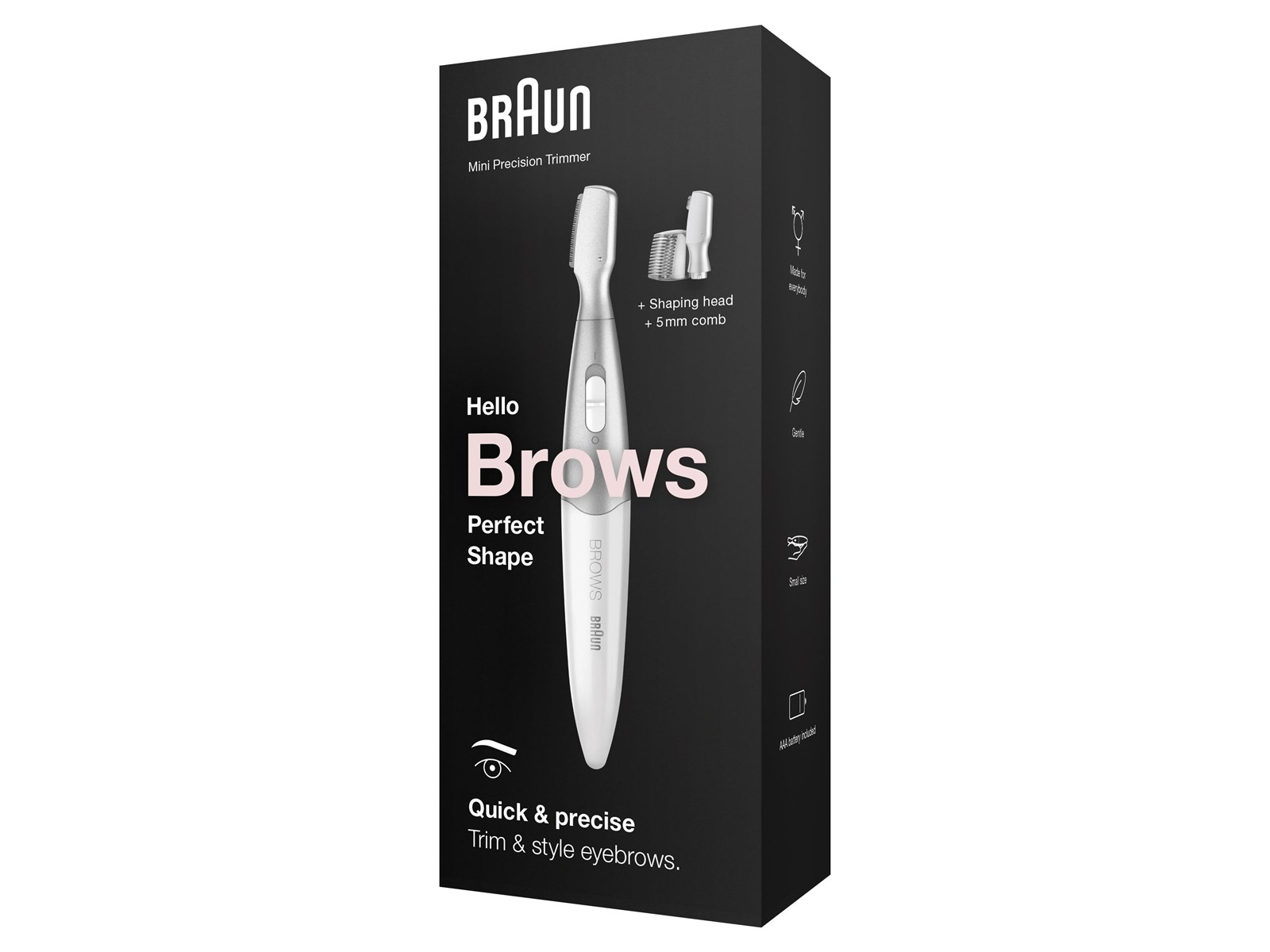 Braun Augenbrauentrimmer Silk-épil FG 1106 Braun Augenbrauentrimmer Silk-épil FG 1106
